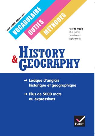 History & Geography - Vocabulaire, outils, méthodes